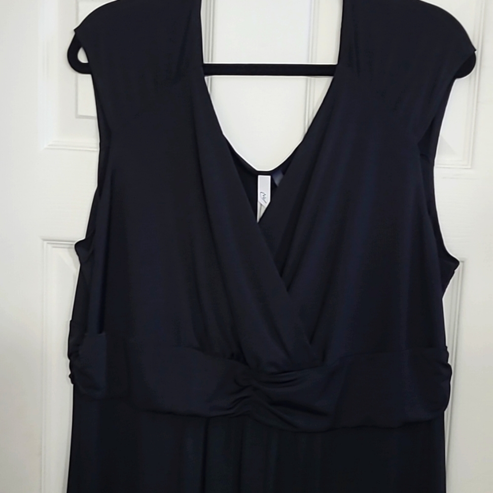 BLACK DRESS ANKLE LENGTH NEW YORK COLLECTION FOR WOMEN